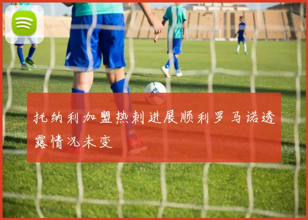 托纳利加盟热刺进展顺利罗马诺透露情况未变